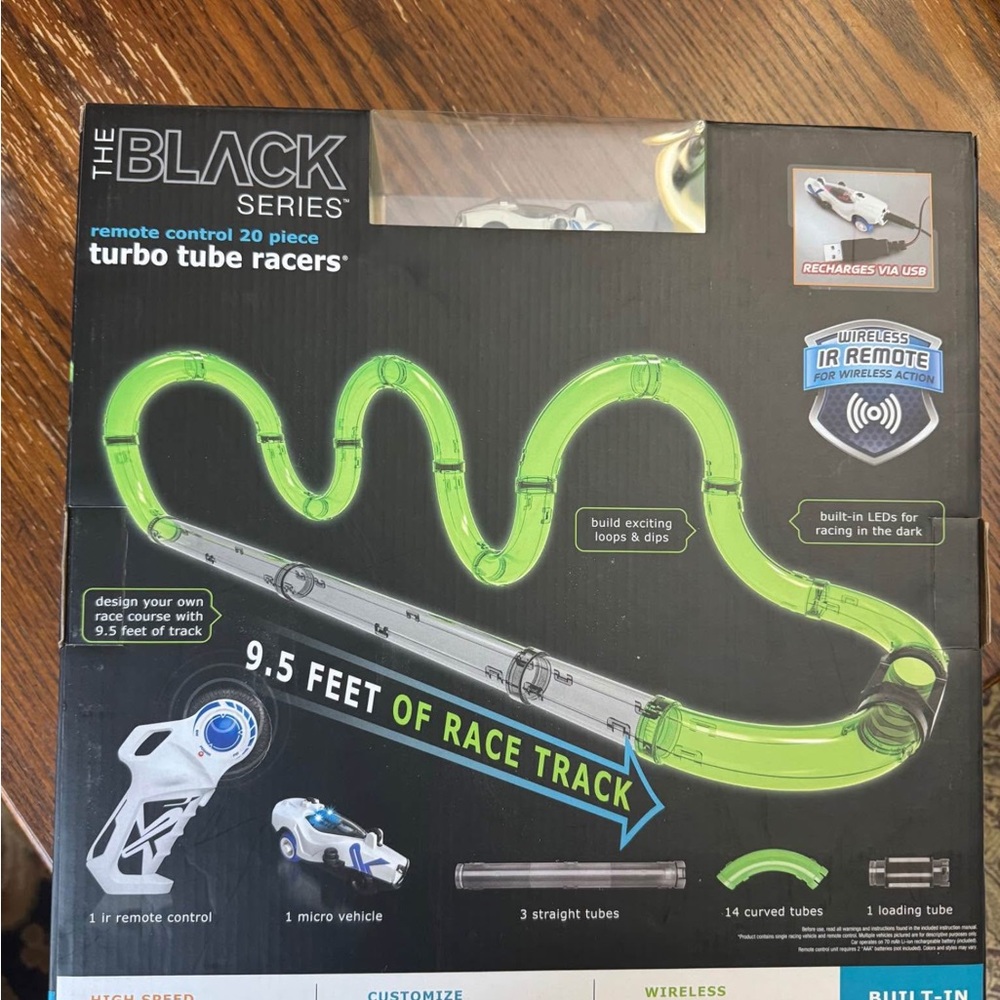 Turbo Tube Racers - Neon Green Track